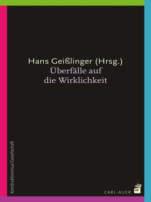 cover image of Überfälle auf die Wirklichkeit